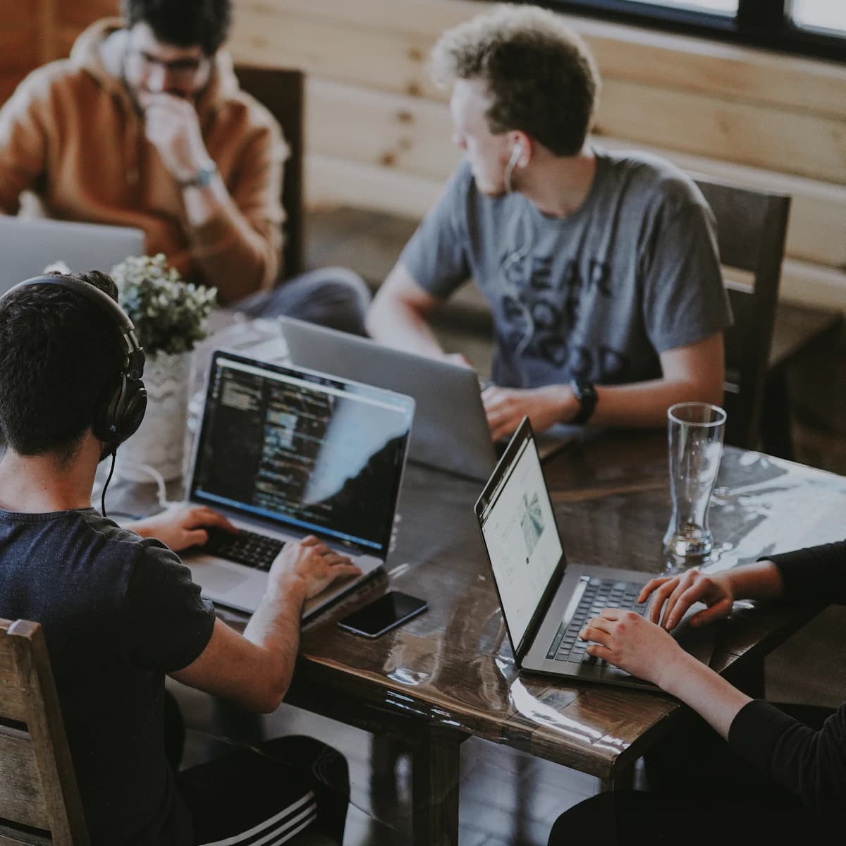 Cybercraft team at work